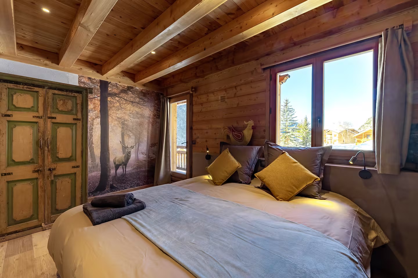 Chambre avec vue montagne